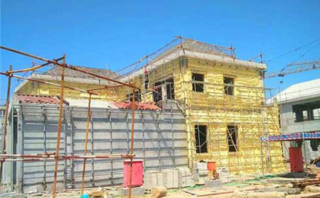 屋外墻面用什么型號的聚氨酯噴涂機(圖3) 屋外墻面保溫聚氨酯噴涂